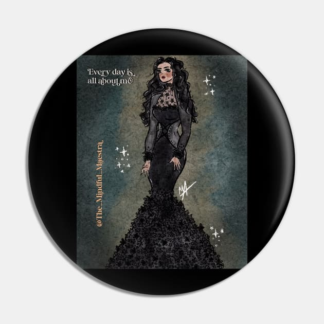 Wednesday Addams in a ball gown (design available without background) Pin by The Mindful Maestra