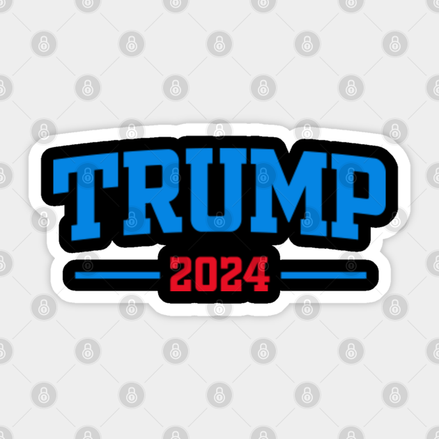 Trump 2024 Trump 2024 Sticker Teepublic Trump 2024 maga republican, bumper sticker, husband, sticker decal custom vinyl die cut graphic fits jeep window. teepublic
