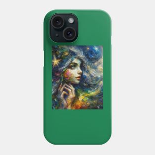 Irish Fairy at Starry Night Phone Case