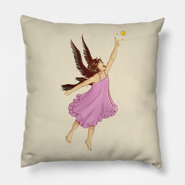 Hazel Pillow by Elisamakesart