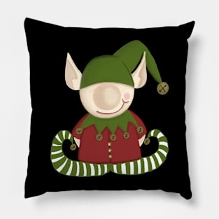 Christmas Holiday Elf Pillow