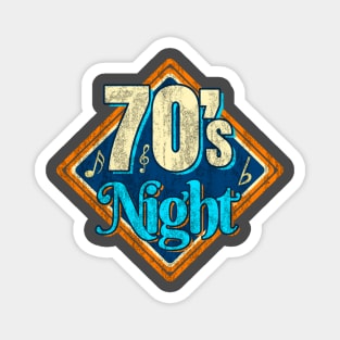 70's Music Night Magnet