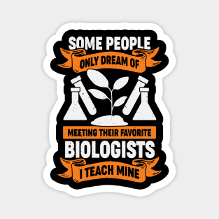 Biology Teacher High School Gift Magnet
