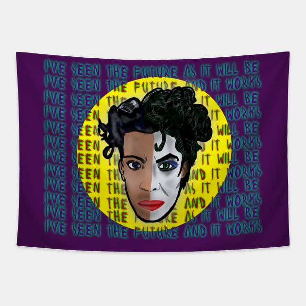 Prince as Gemini- The Future Tapestry by TL Bugg