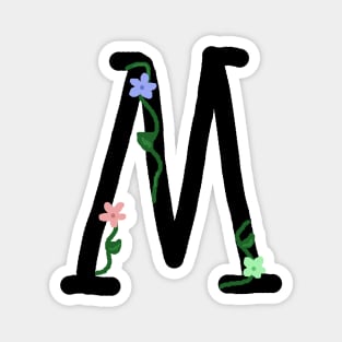 "M" Initial Magnet