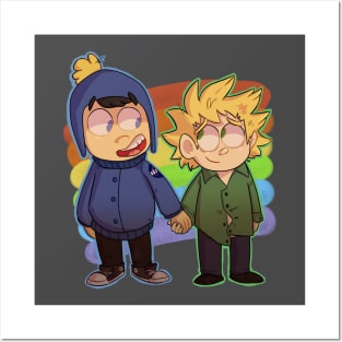 South Park- Tweek x Craig collage Poster for Sale by midnight