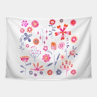 Garden of Flowers Tapestry