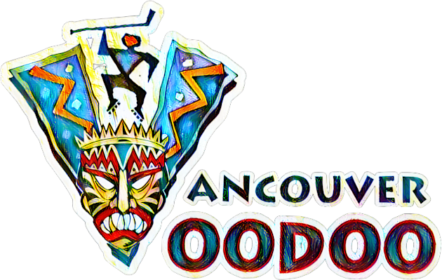 Vancouver Voodoo Roller Hockey Kids T-Shirt by Kitta’s Shop