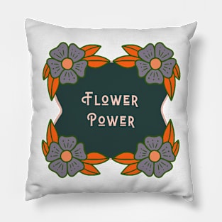 Flower Power Pillow