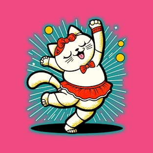 cat dancing T-Shirt