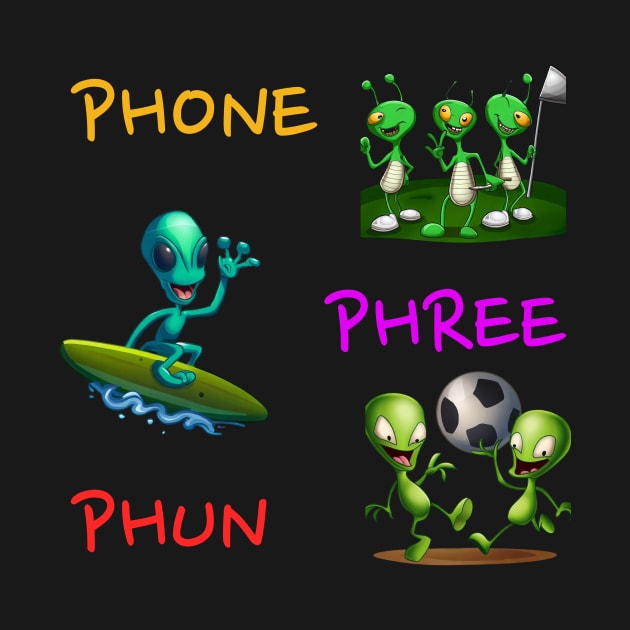 Phone Phree Phun TShirt by UnpluggedLife