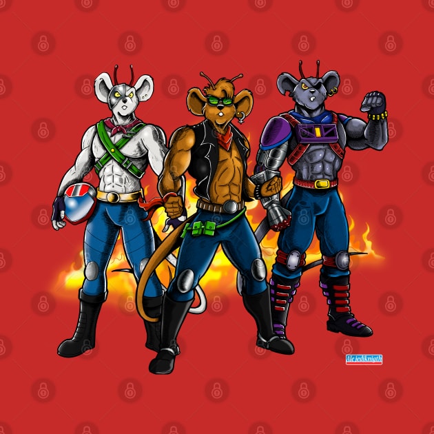 biker mice from mars by Ale_jediknigth