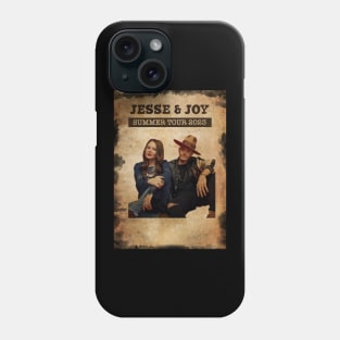 Vintage Old Paper 80s Style Jesse & Joy summer 2023 Phone Case