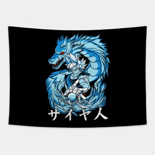 Goku Dragon Ball Fan Art Tapestry
