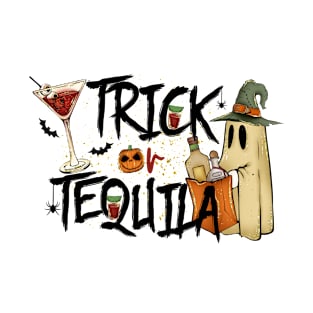 Trick Or Tequila - Halloween Party T-Shirt