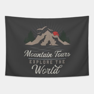 Mountain Tours Explore the World Tapestry