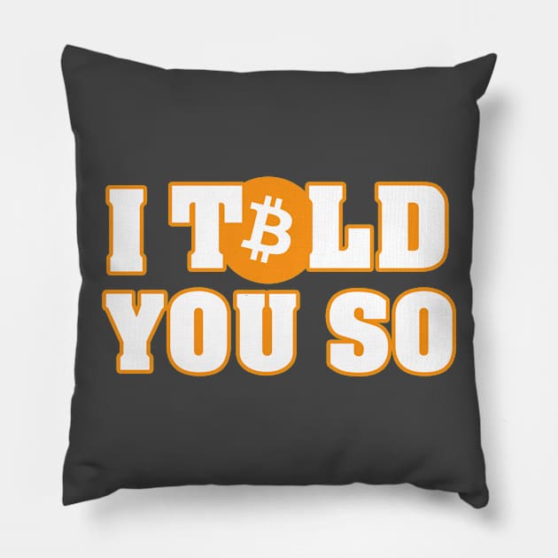 Cryptoldyouso Pillow by Civron