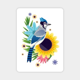 Blue Jay Magnet