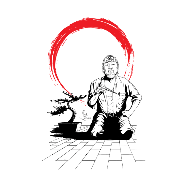 Karate Master by Hellustrations