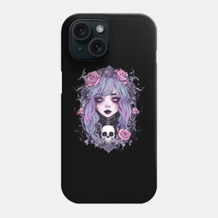 Goth Emo Girl Phone Case