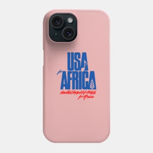 USA for africa merch Phone Case