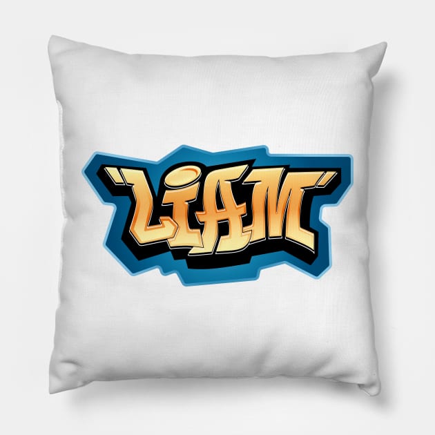 LIAM Pillow by WildMeART