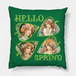 Hi spring! Pillow