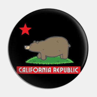 California a Beary good state Pin