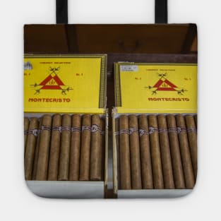 Cuba. Habana. Cigars in Boxes. Tote