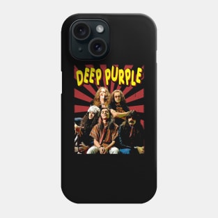 Perfect Purple Riffs Deep Band Tees Set the Style Bar High Phone Case