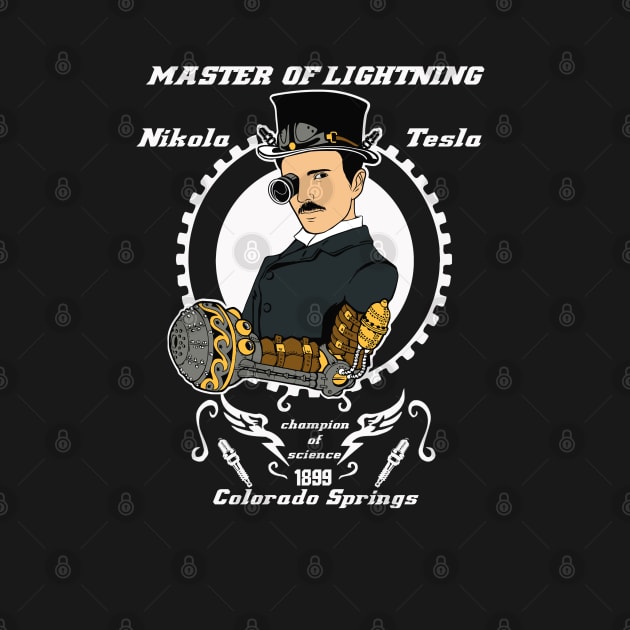 Nikola Tesla Steampunk by buby87