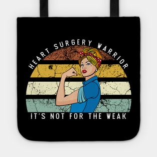 Heart Surgery Recovery Gift, Heart Surgery Warrior Tote