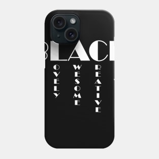 BLACK Phone Case