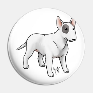 Dog - Bull Terrier - Spot Pin