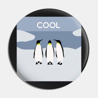 Cool penguins Pin