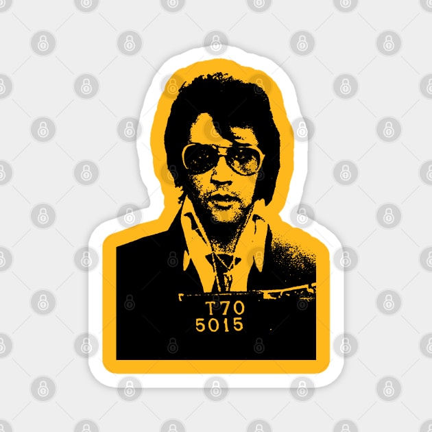 Elvis Mugshot Magnet by ölümprints