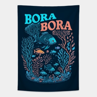 Coral Reef - Bora Bora Tapestry