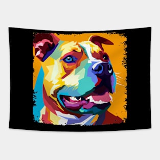 American Staffordshire Terrier Pop Art - Dog Lover Gifts Tapestry