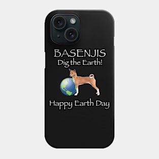 Basenji Happy Earth Day T-Shirt Phone Case