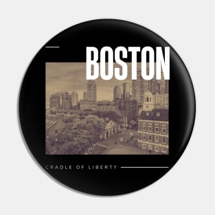 Boston City Pin