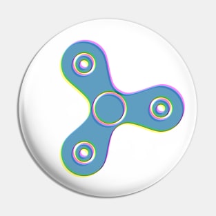 Fidget Spinner - CMYK Pin