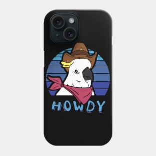 Aesthetic Howdy Sulphur Cockatoo Phone Case