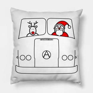 Atkinson classic British lorry Christmas special edition Pillow