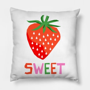 sweet strawberry fruit Pillow