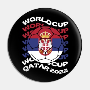 Serbia World Cup Pin