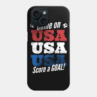 USA World Cup Soccer Fan Russia 2018 Phone Case