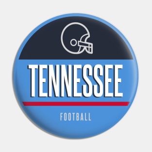 Tennessee retro football Pin