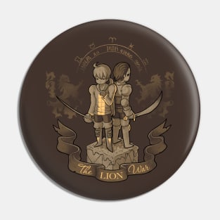 The Lion War Pin