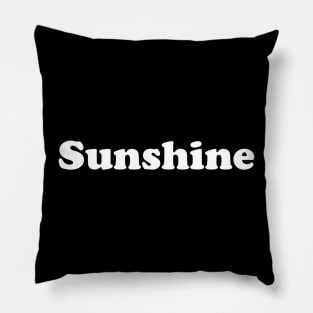 Sunshine Pillow