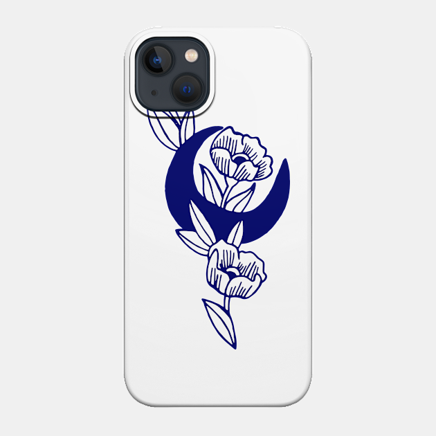 Moonflower - Flower - Phone Case